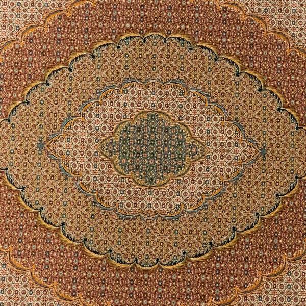 Orientteppich Excellent Braun - Naturfaser - 100 x 1 x 150 cm