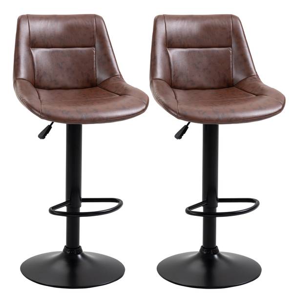 Barhocker 835-585 Braun - Kunstleder - 50 x 108 x 47 cm