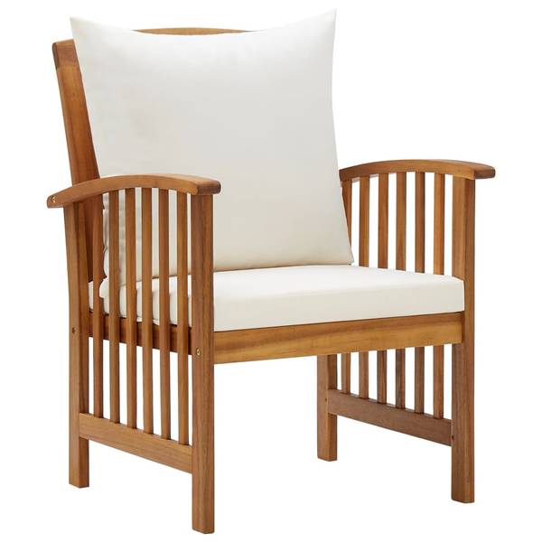 Salon de jardin 3004232-2 (lot de 4) Blanc