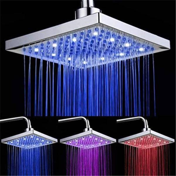 LED-Top-Spray Weiß - Metall - 20 x 9 x 20 cm