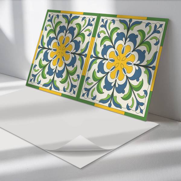 Klebepaneele Blatt Motiv 100 x 50 cm