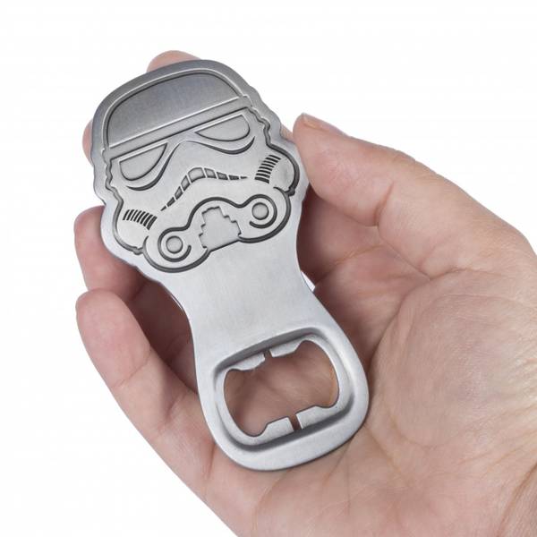 Décapsuleur Stormtrooper Gris - Acier inoxydable - 8 x 2 x 10 cm