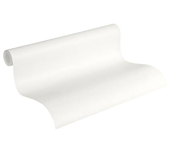 Vliestapete 785527-GU Weiß - Fleece - 53 x 1005 x 1 cm
