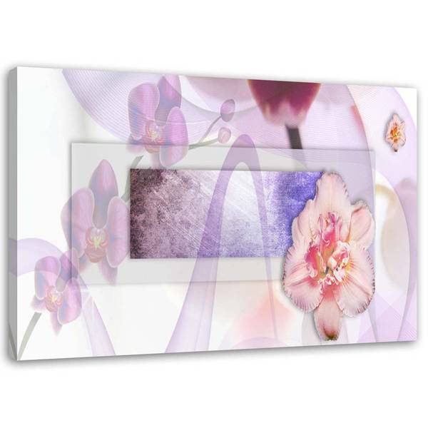 Wandbild romantische komposition 90 x 60 cm