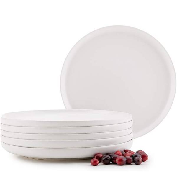 Teller-Set 6-tlg Speiseteller VICTO Weiß