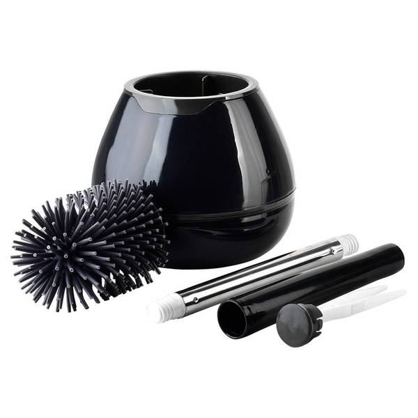 Toilettenbürste 65027 Schwarz - Kunststoff - 15 x 15 x 16 cm