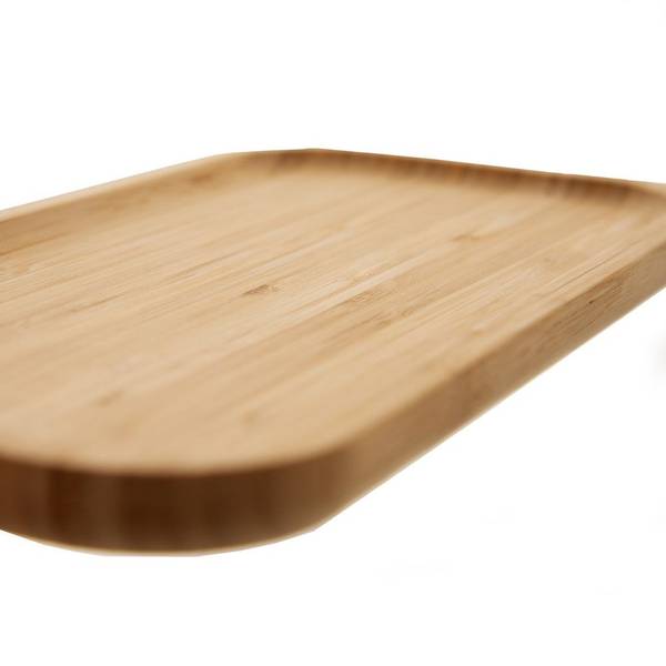 Serviertablett 153803 Braun - Bambus - 13 x 2 x 25 cm