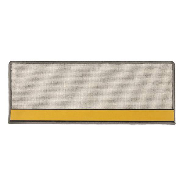 Stufenmatte London Grau - Polypropylen - 24 x 1 x 65 cm