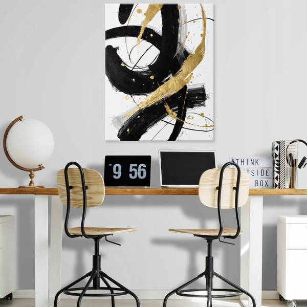 Leinwandbild Abstrakt 70 x 100 x 3 cm