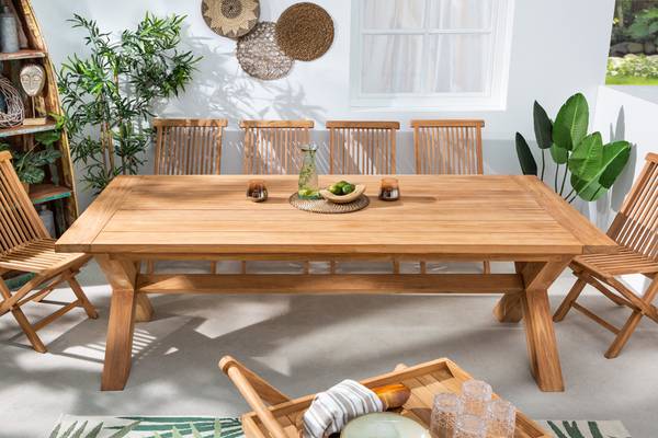 Gartentisch EMPIRE TEAK Breite: 220 cm