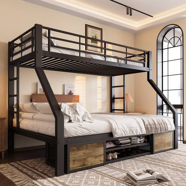 Etagenbett K-1153 Schwarz