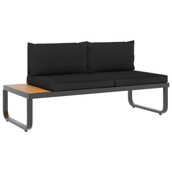 Sofa 48653 (4-teilig) Aluminium - 58 x 30 x 58 cm