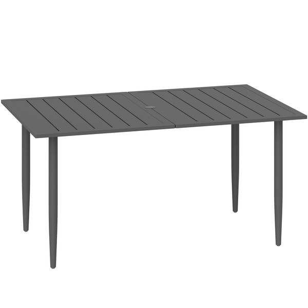 Gartentisch 84G-740V00BK Schwarz