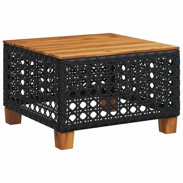 Garten-Lounge-Set 3036261-4 (10-teilig) Schwarz