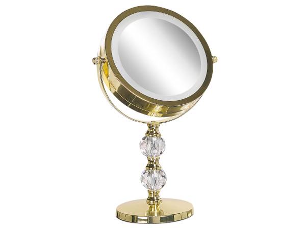 Kosmetikspiegel CLAIRA Gold