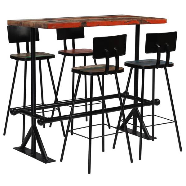 Bar-Set 245399 (5-teilig) Stahl - 60 x 107 x 120 cm