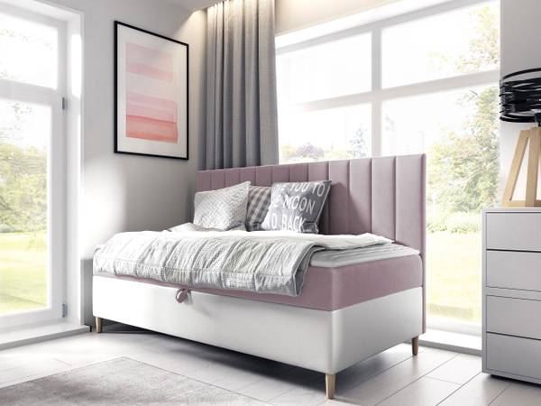 Boxspringbett Maja Junior 2 Altrosa