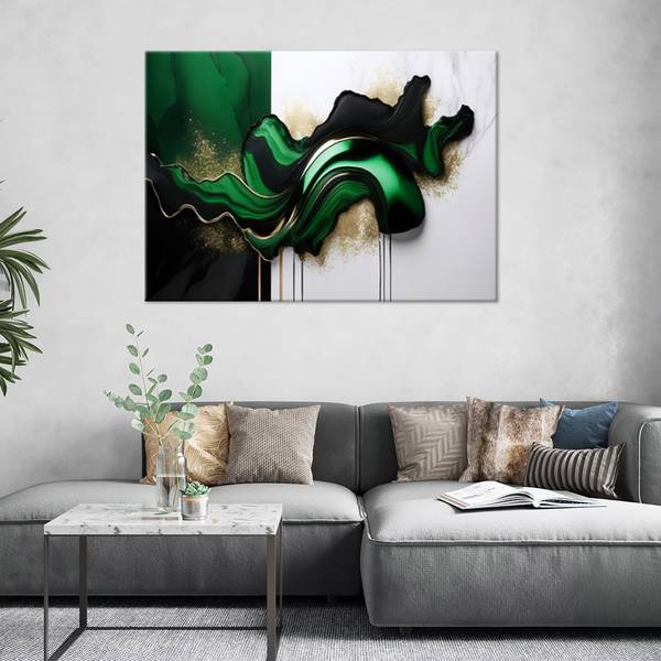 Canvas schilderij Abstract 60 x 40 cm