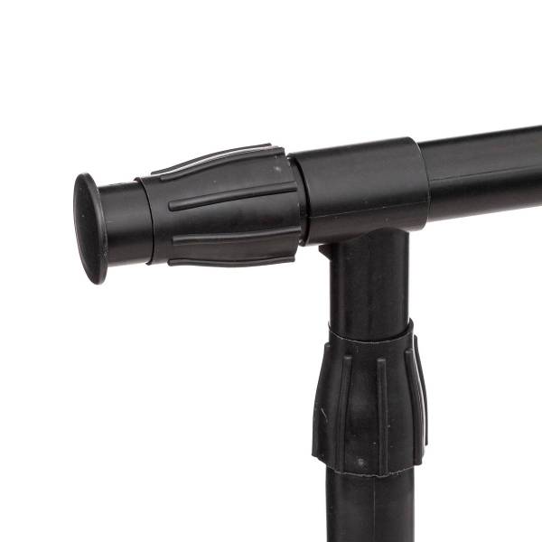 Kleiderständer mit Wäscheständer BASIC Schwarz - Metall - 41 x 160 x 145 cm