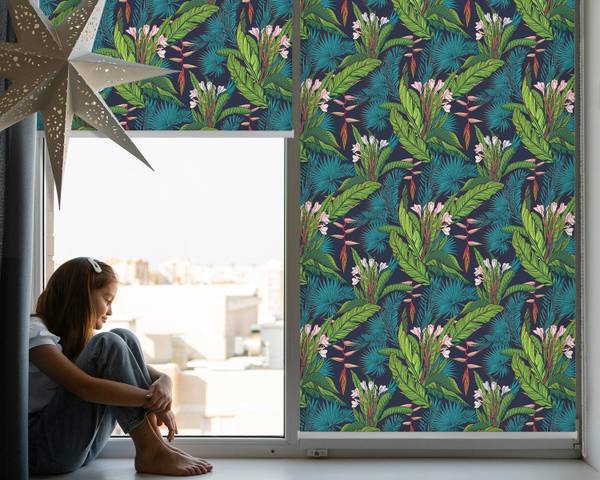 Verdunkelungsrollo EXOTA 60 x 140 cm
