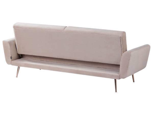 Sofa EINA 3-tlg Beige - Grau - Textil - 210 x 86 x 81 cm