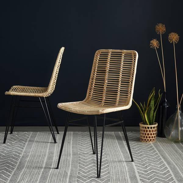 Stuhl BOHEMA Beige - Rattan - 43 x 87 x 39 cm