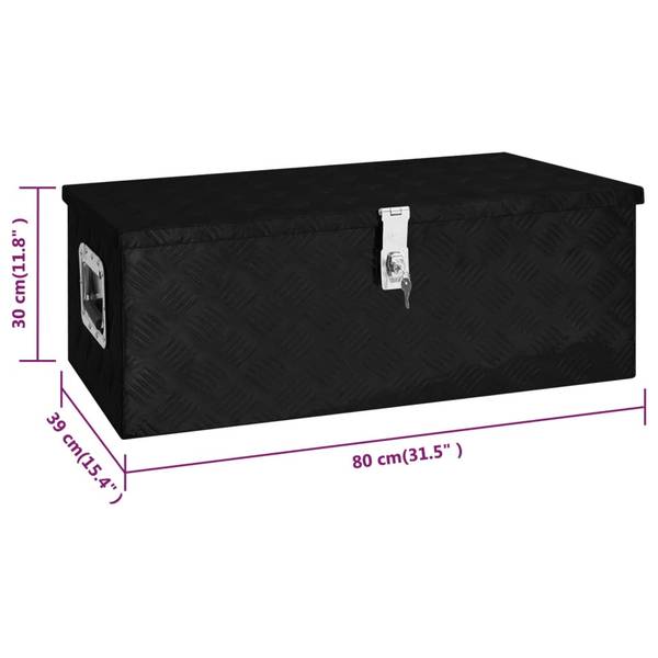 Werkzeugkoffer 3002582-1 Schwarz - 39 x 30 x 80 cm