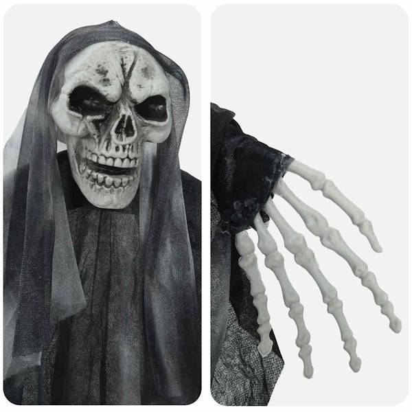 Halloween-Dekorationen 42020045 Schwarz - Polyester - 110 x 1 x 66 cm