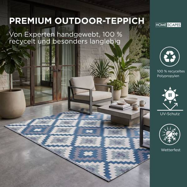 Outdoor-Teppich Mia 150 x 240 cm