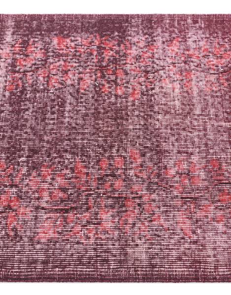 Vloerkleed Ultra Vintage DCCXLII rood - wol - 79 x 1 x 224 cm