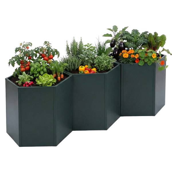 Hochbeet P64 (3er-Set) Grün