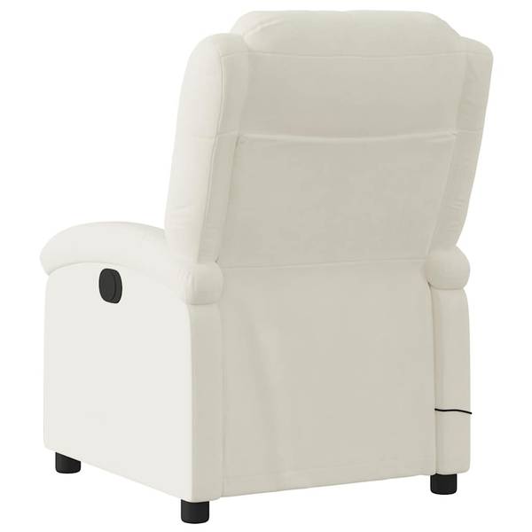 Fauteuil inclinable de massage 3032268-3 Crème - Blanc