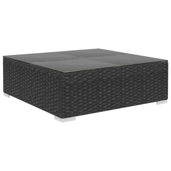 Mobilier de jardin 46755 (lot de 10) Noir - Polyester - 74 x 26 x 74 cm
