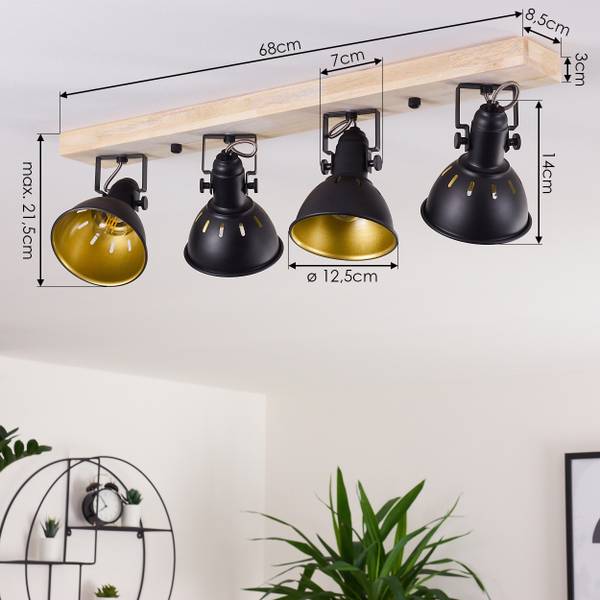 Deckenleuchte Arazane 15 x 17 x 72 cm