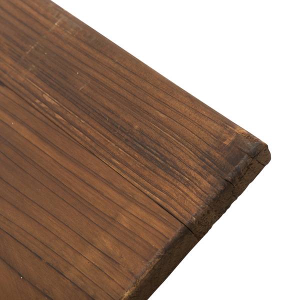 Gartentisch 84B-361 Braun - Massivholz - 60 x 65 x 110 cm