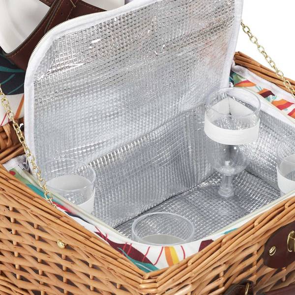 Picknickkorb mit Ausrüstung Tropic 39 x 19 x 29 cm
