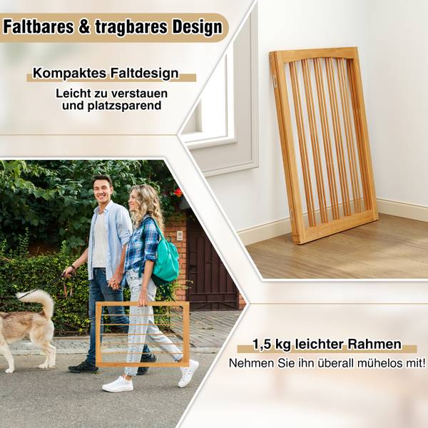 Haustierzaun BE9078 Holz