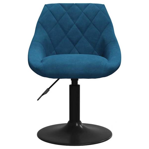 Chaise à manger 3014382-2 lot de 2 Bleu