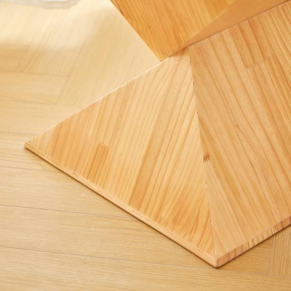 Beistelltisch EMDEN Braun - Massivholz - 45 x 45 x 45 cm