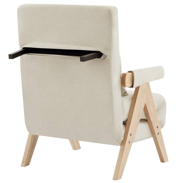 Schlafsessel LEINNatur Ⅰ Braun - Leinen - 60 x 87 x 64 cm