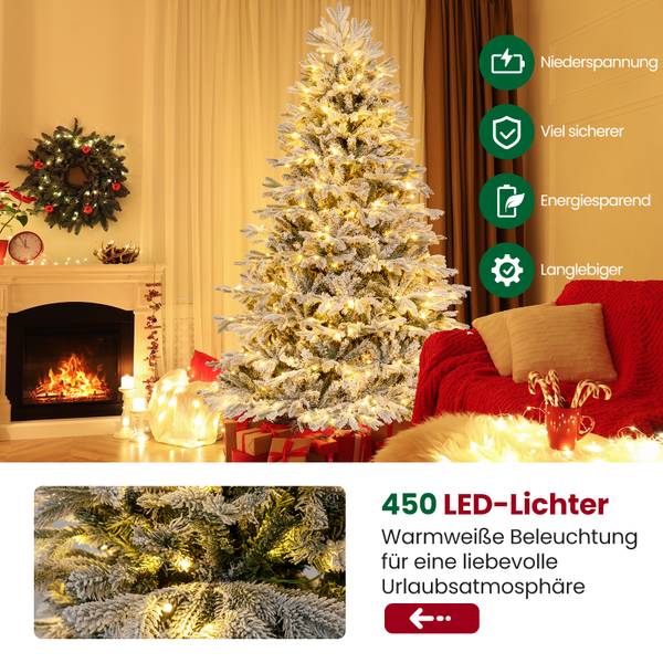 Weihnachtsbaum OY46545PQDE Grün - Kunststoff - 120 x 180 x 120 cm
