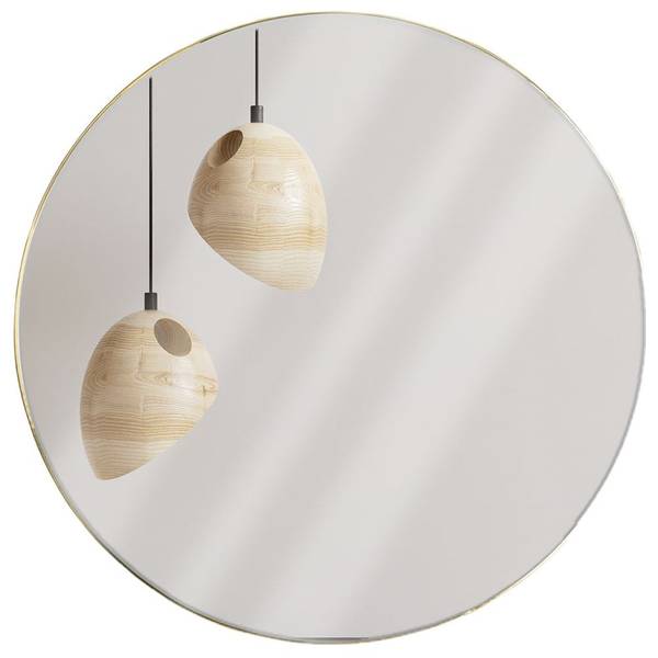 Wandspiegel 569107 Gold - Glas - 55 x 55 x 1 cm