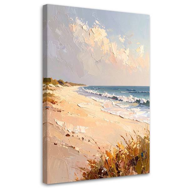 Canvas schilderij Stranden 80 x 120 cm