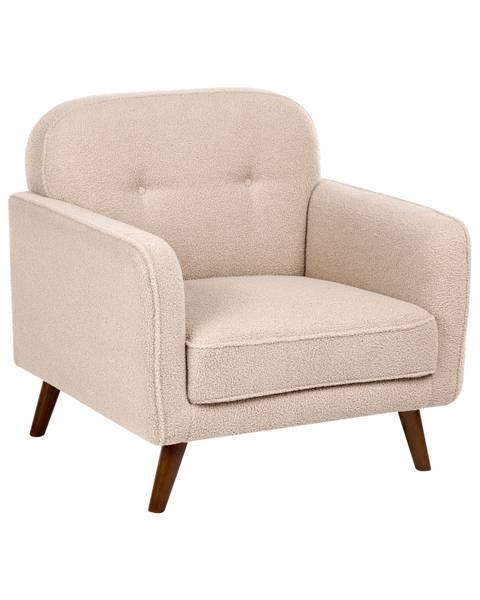 Sessel ETTRUM Beige - Braun - Naturfaser - 87 x 87 x 84 cm