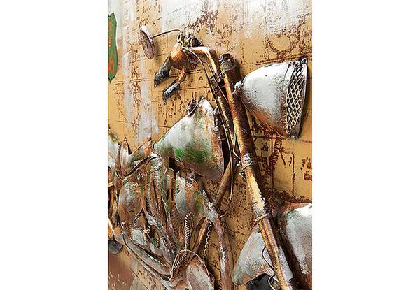 Metallbild ROUTE 66 Metall - 5 x 72 x 108 cm