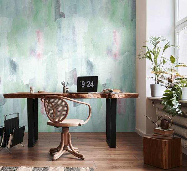 Fototapete 782071-GU Grün - Kunststoff - 159 x 1 x 280 cm