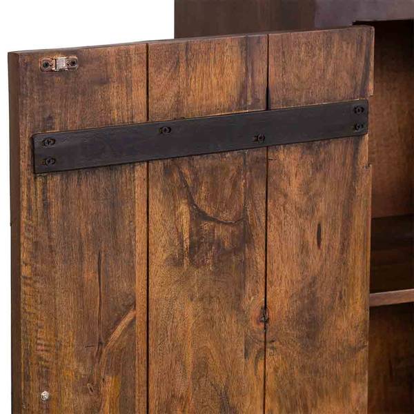 Sideboard Hoshi Braun - Massivholz - 150 x 90 x 40 cm