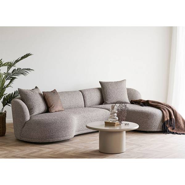 Sofa Kingston Braun - Holz teilmassiv - 256 x 69 x 148 cm