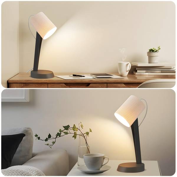 Tischlampen cdkr 2er-Set Grau