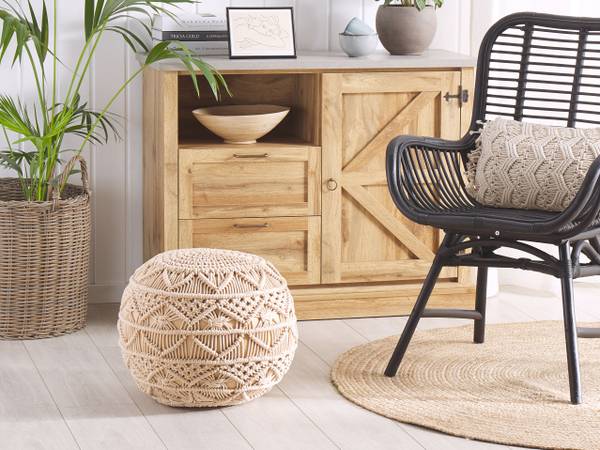 Pouf KAYSERI Beige